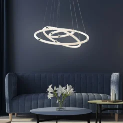 Pendelleuchte Mariam - Chrom Metallic