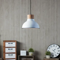Pendelleuchte Markus - Holz Beige