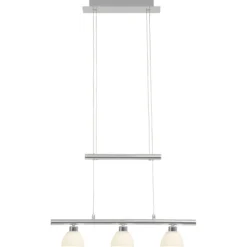 Pendelleuchte Richard - Glas Metallic