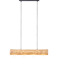 Pendelleuchte Samuel - Holz Braun