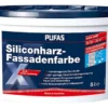 Pufas Siliconharz Fassadenfarbe weiß 5 l