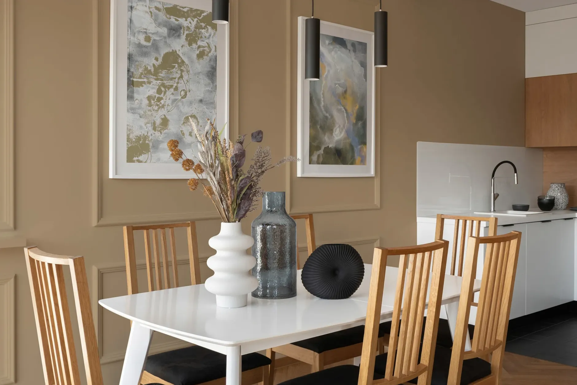 PURO Wandfarbe Beige "Mellow Brown" DD126034 1 l
