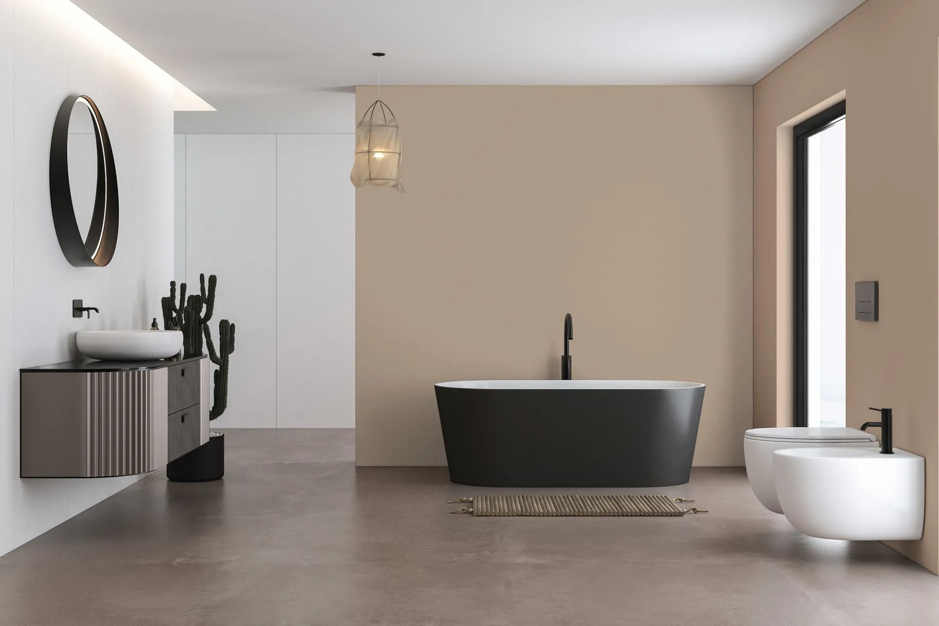 PURO Wandfarbe Beige "Sandy Beige" DD126076 1 l