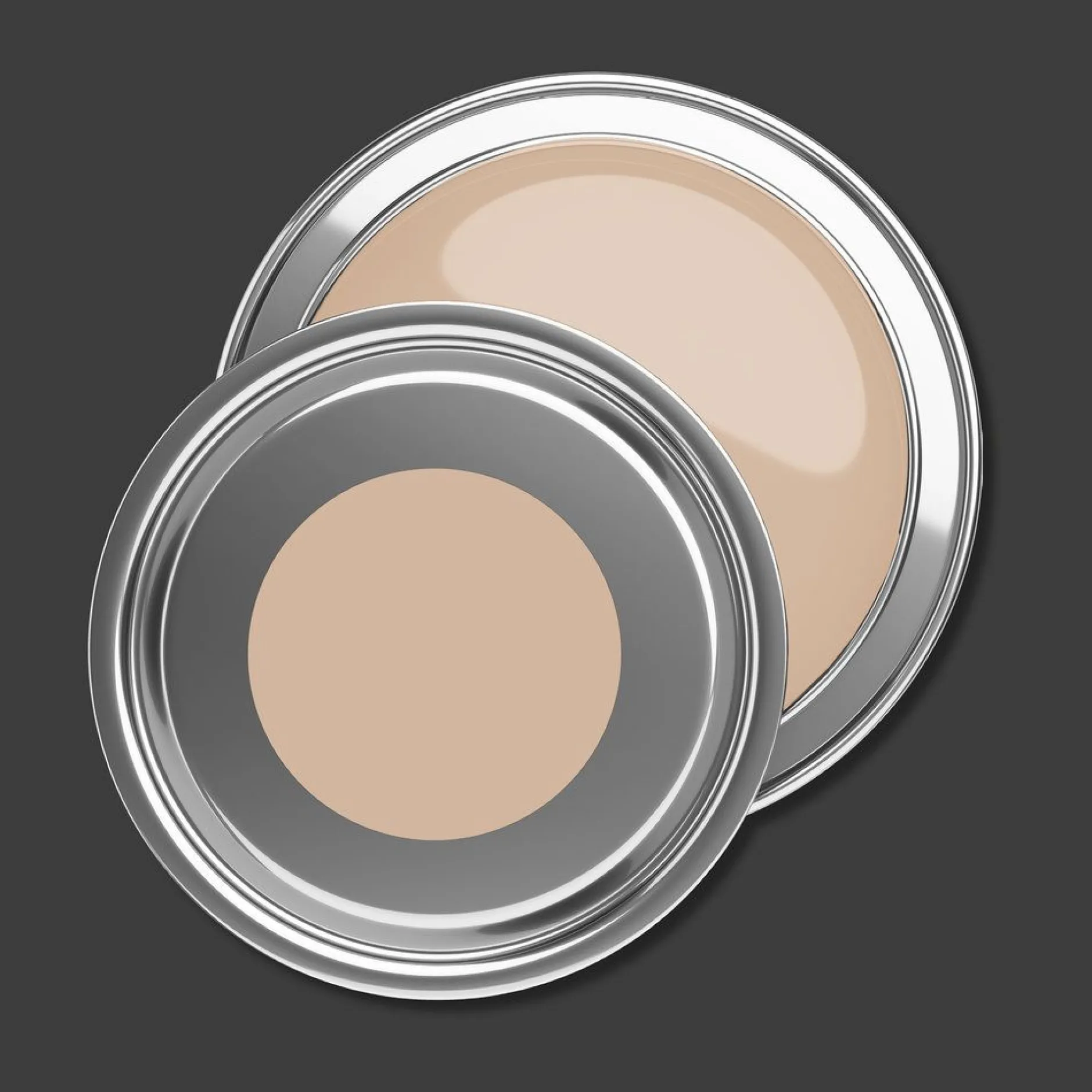 PURO Wandfarbe Beige "Sandy Beige" DD126091 1 l