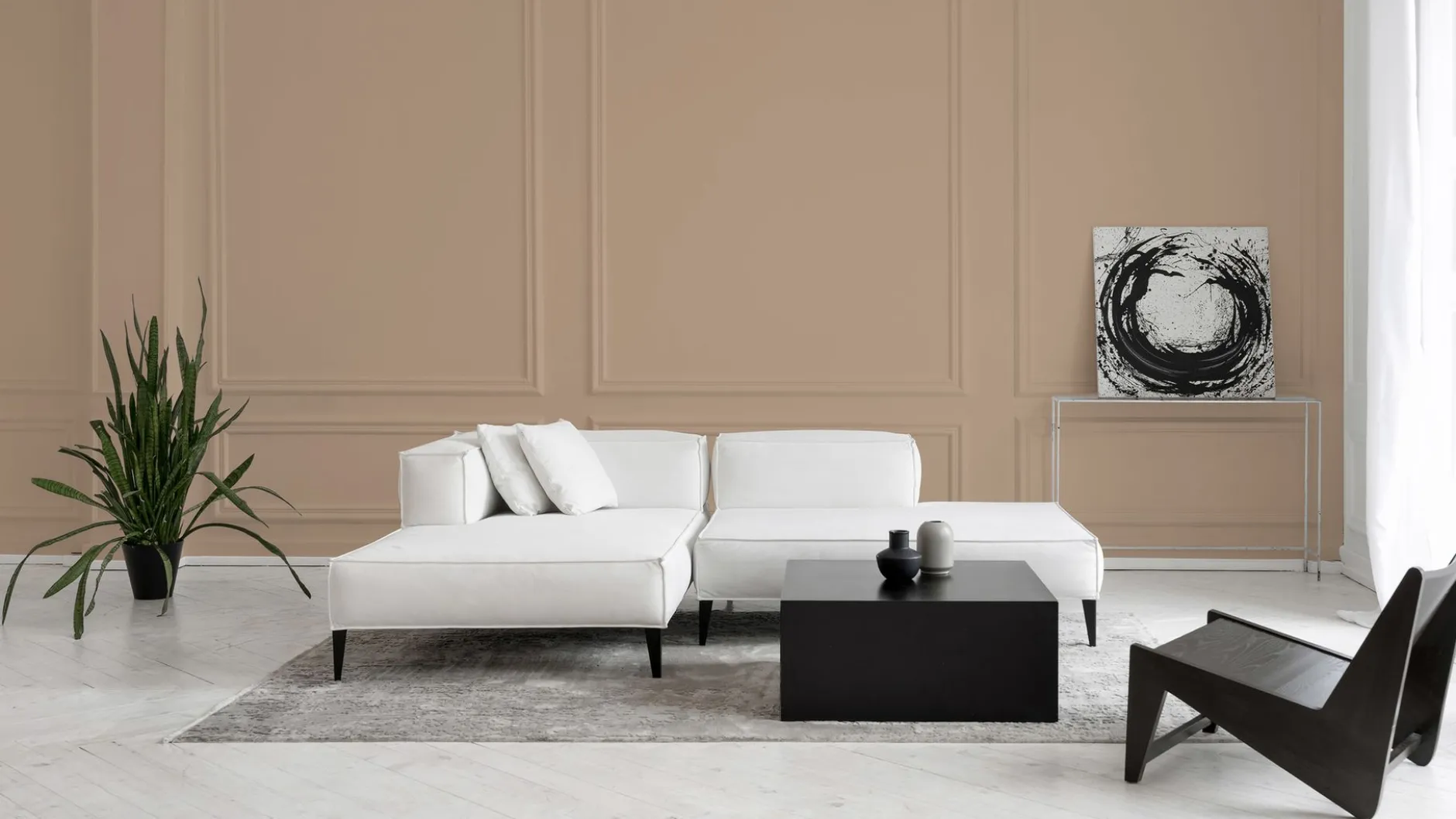 PURO Wandfarbe Beige "Sandy Beige" DD126091 1 l