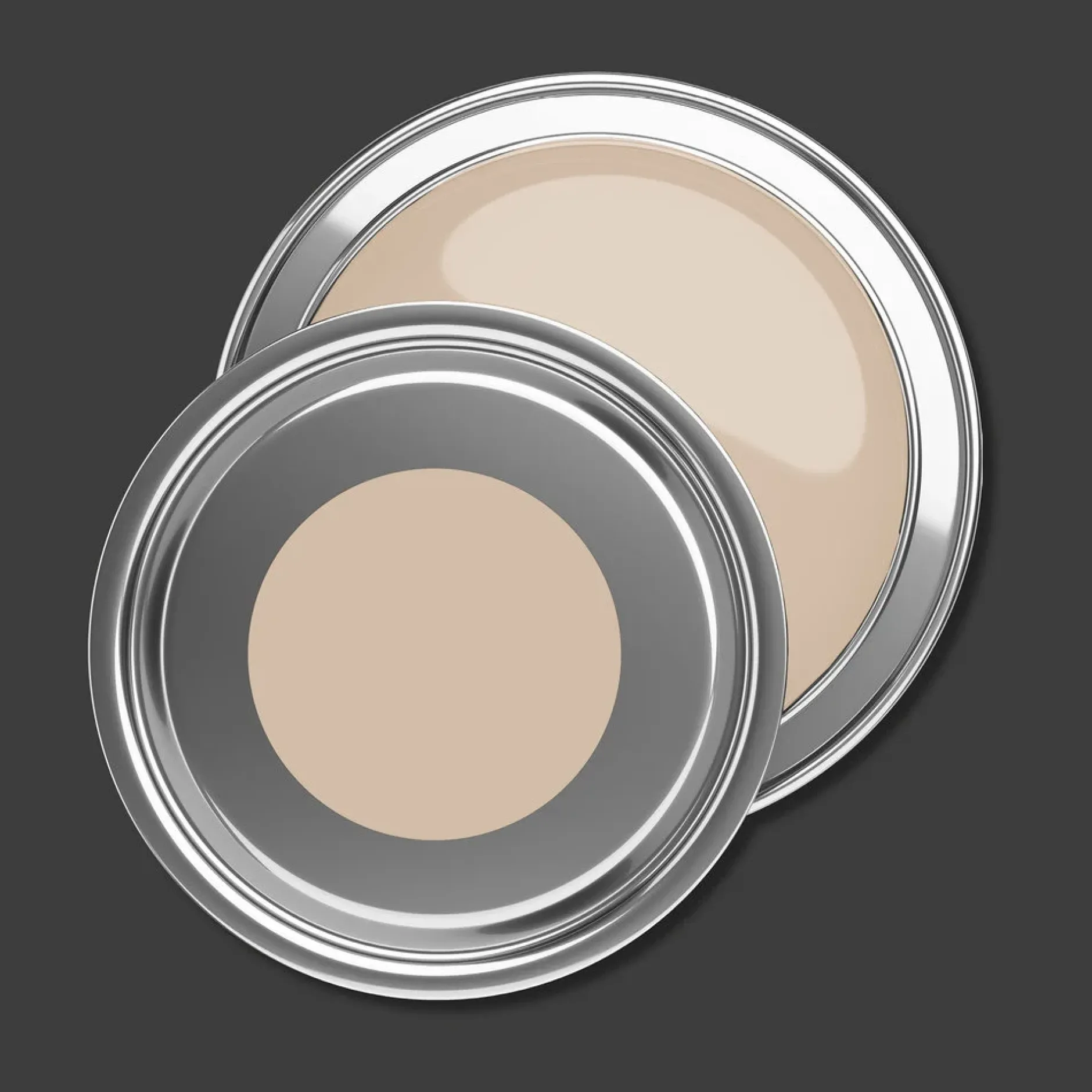 PURO Wandfarbe Beige "Soothing Brown" DD126052 1 l