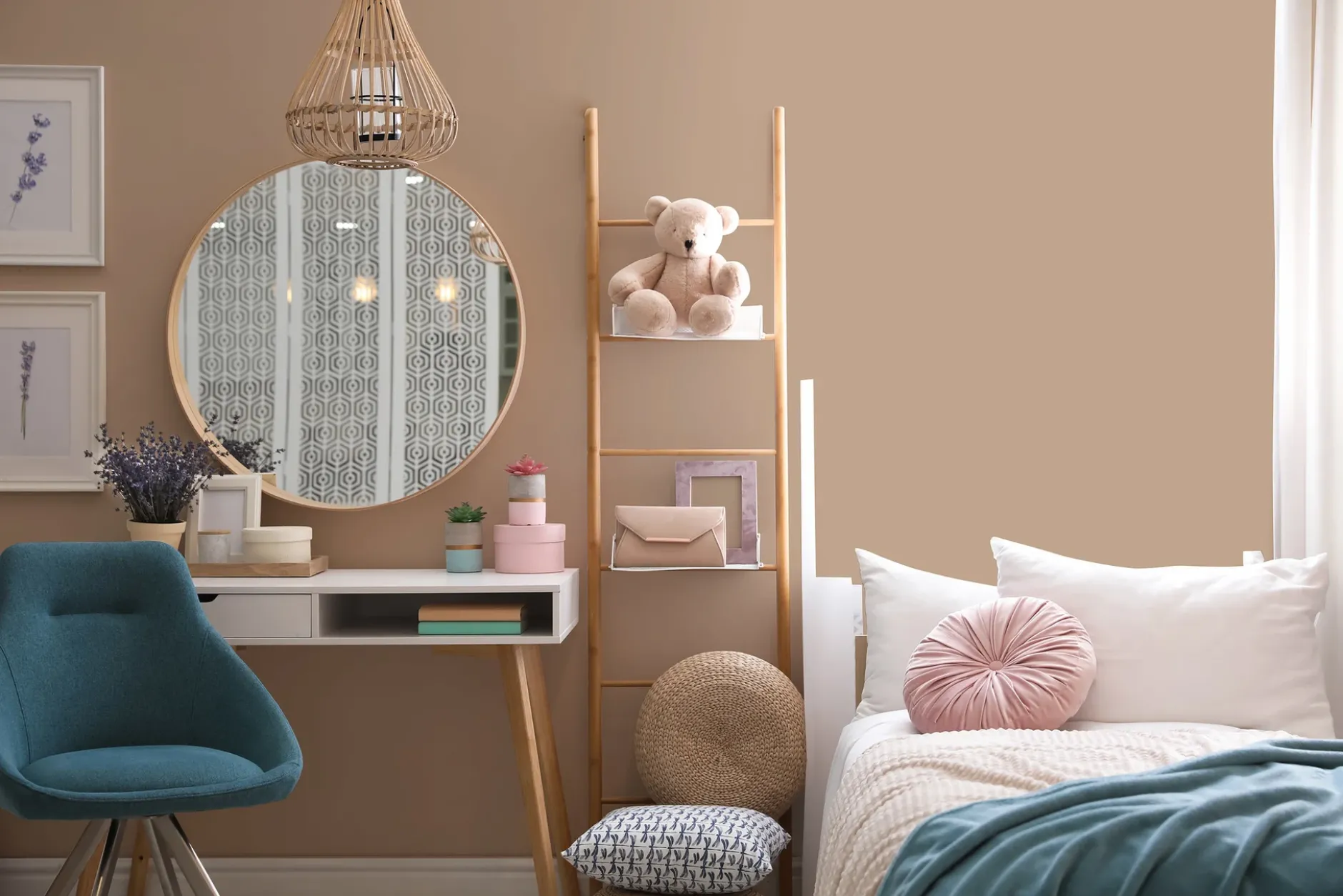 PURO Wandfarbe Beige "Soothing Brown" DD126055 1 l
