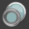 PURO Wandfarbe Blau, "Bluish Petrol" DD125905 1 l