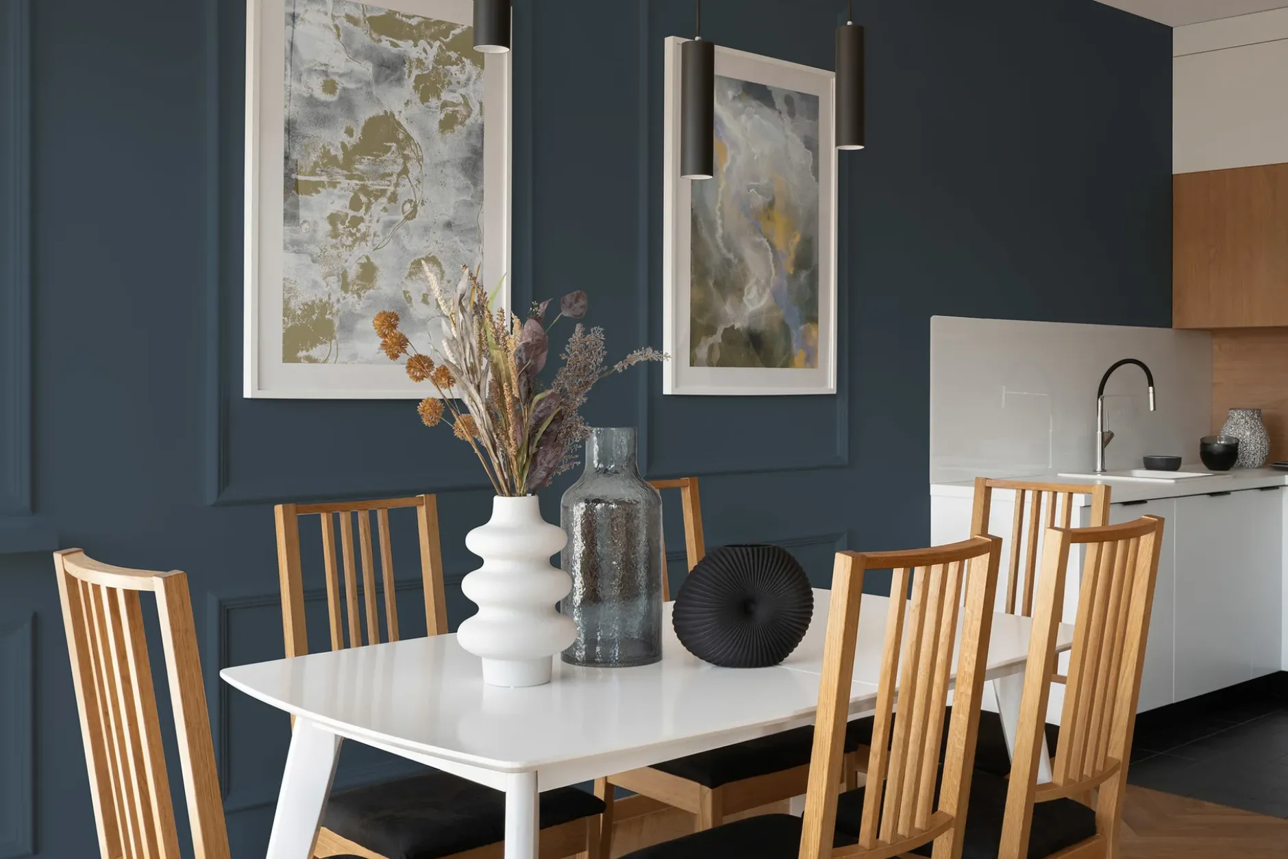 PURO Wandfarbe Blau "Bluish Petrol" DD125914 1 l