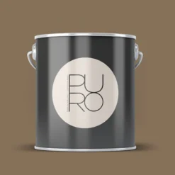 PURO Wandfarbe Braun "Mellow Brown" DD126037 1 l