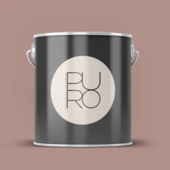 PURO Wandfarbe Braun "Rosy Beige" DD125845 1 l