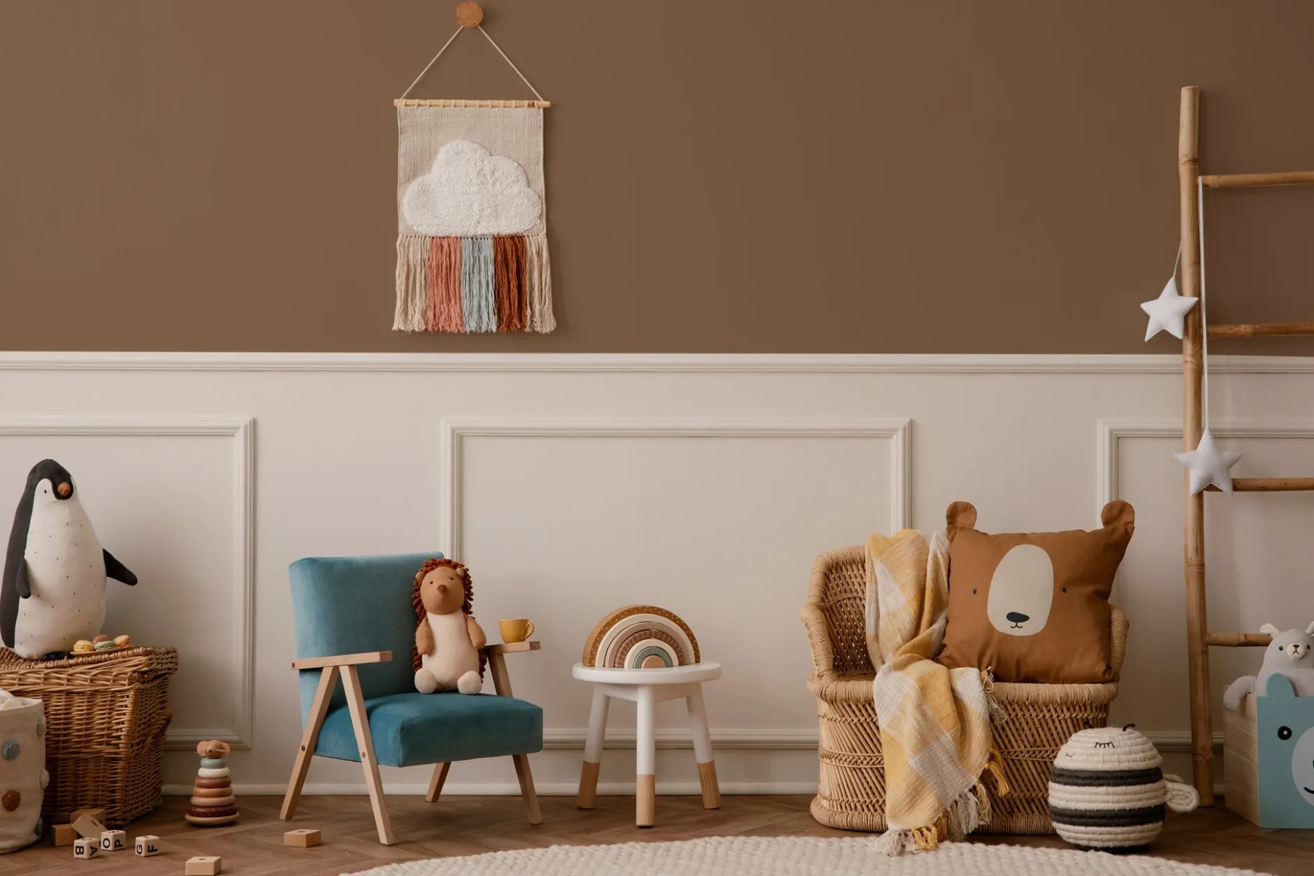 PURO Wandfarbe Braun "Soothing Brown" DD126061 1 l