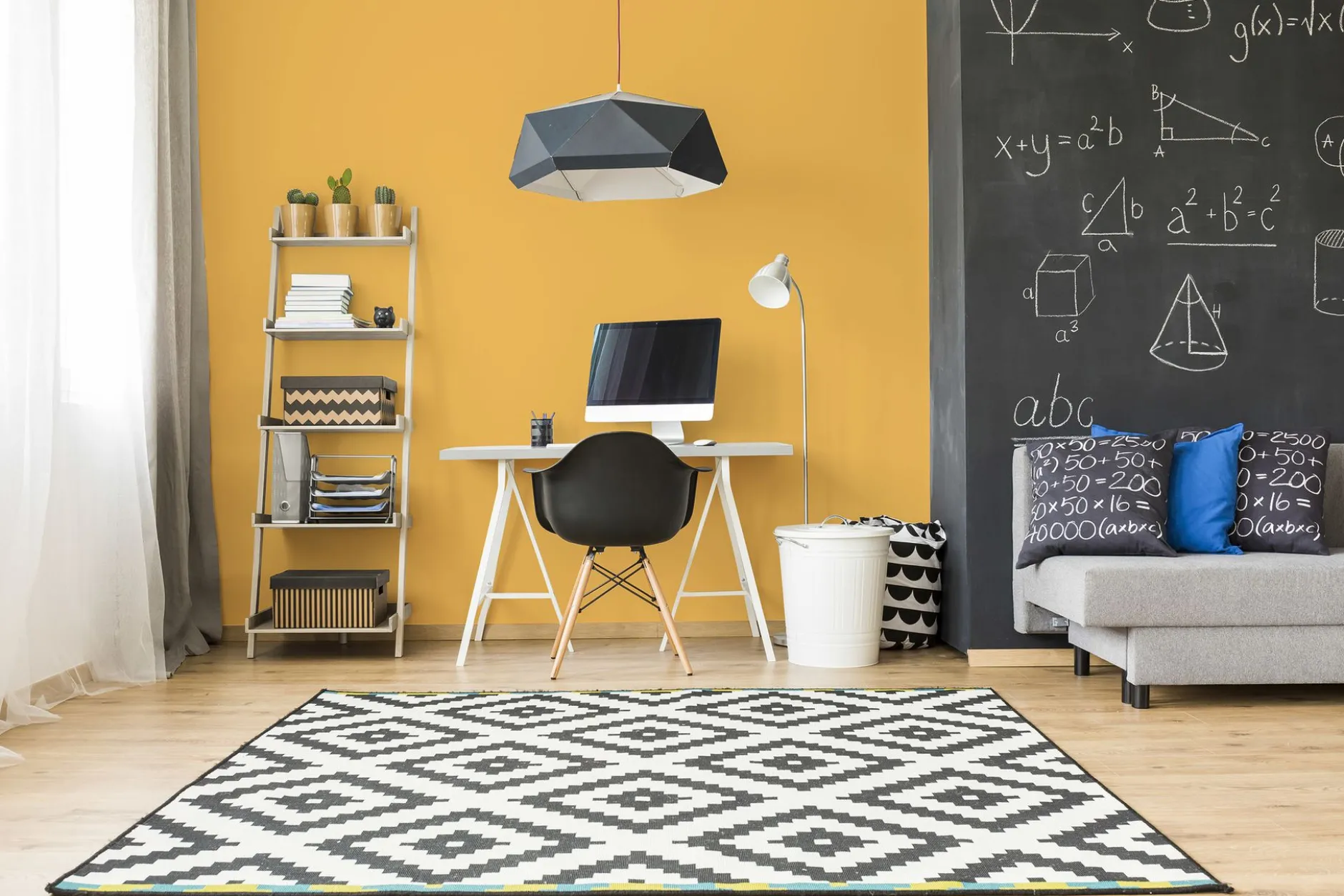 PURO Wandfarbe Gelb "Sunny Yellow" DD126109 1 l