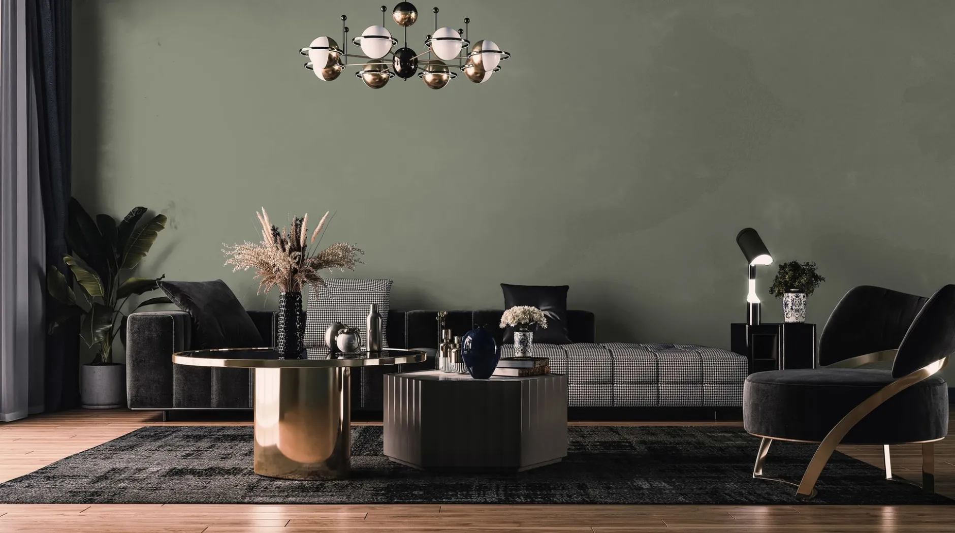PURO Wandfarbe Grau, "Calm Taupe" DD126022 1 l