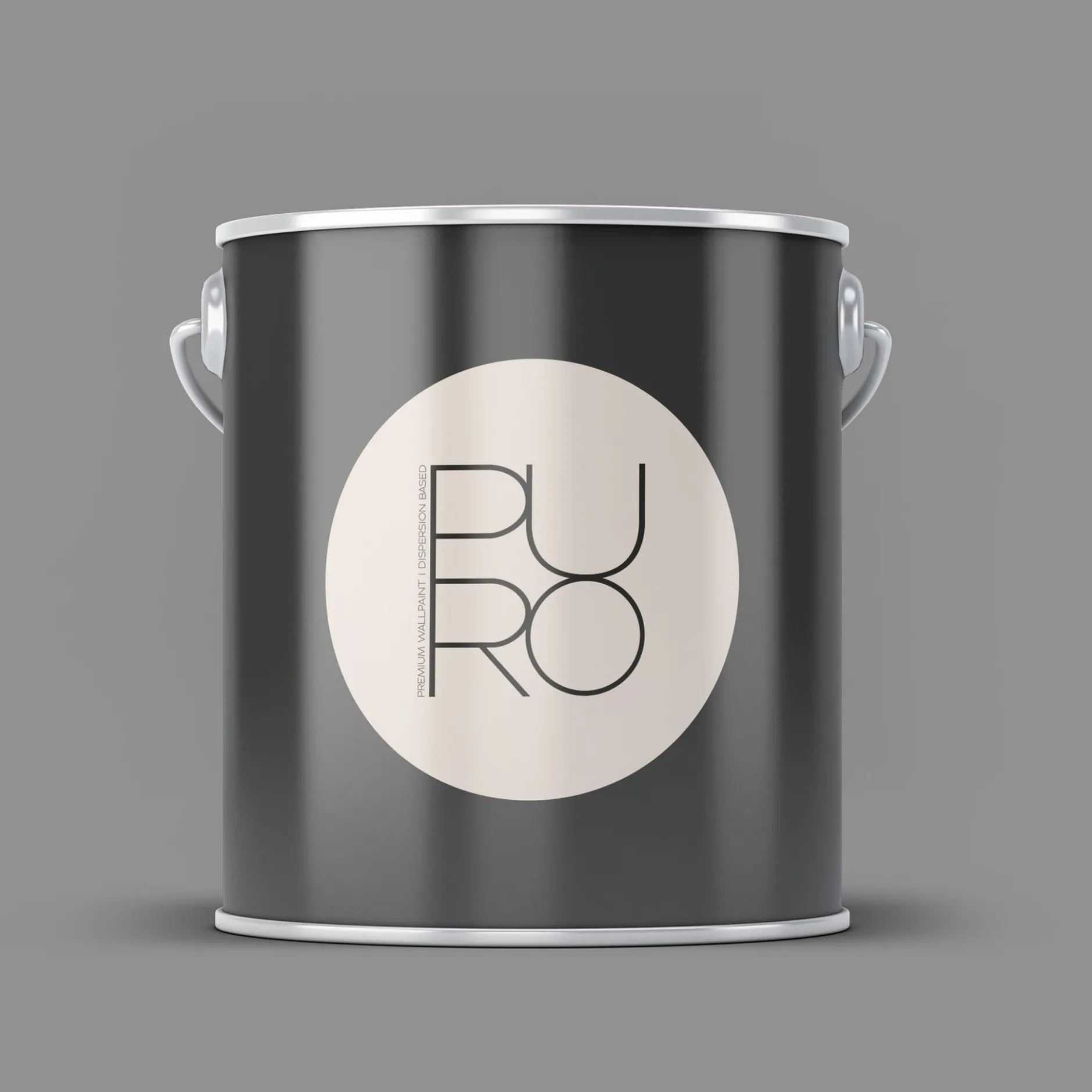 PURO Wandfarbe Grau "Cool Grey" DD125746 1 l