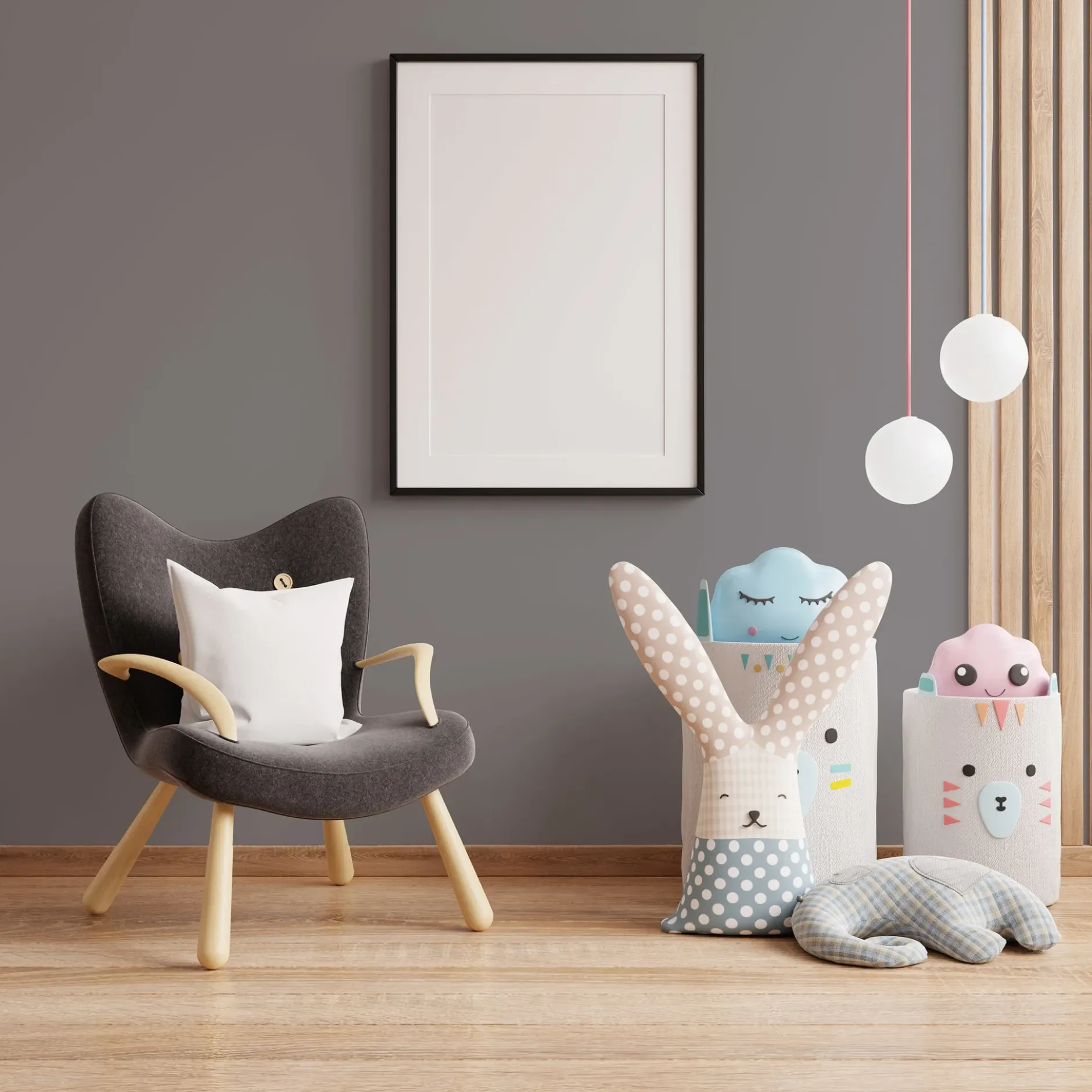 PURO Wandfarbe Grau "Cool Grey" DD125746 1 l