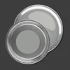 PURO Wandfarbe Grau "Cool Grey" DD125743 1 l