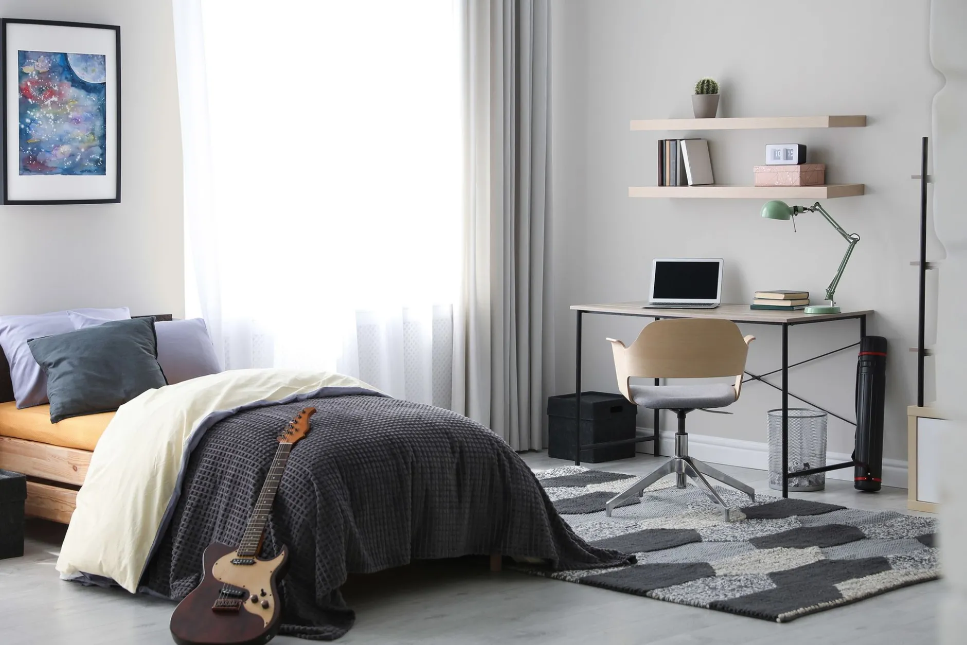 PURO Wandfarbe Grau "Creamy Grey" DD125758 1 l
