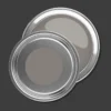 PURO Wandfarbe Grau "Creamy Grey" DD125770 1 l