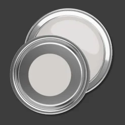 PURO Wandfarbe Grau "Creamy Grey" DD125764 1 l
