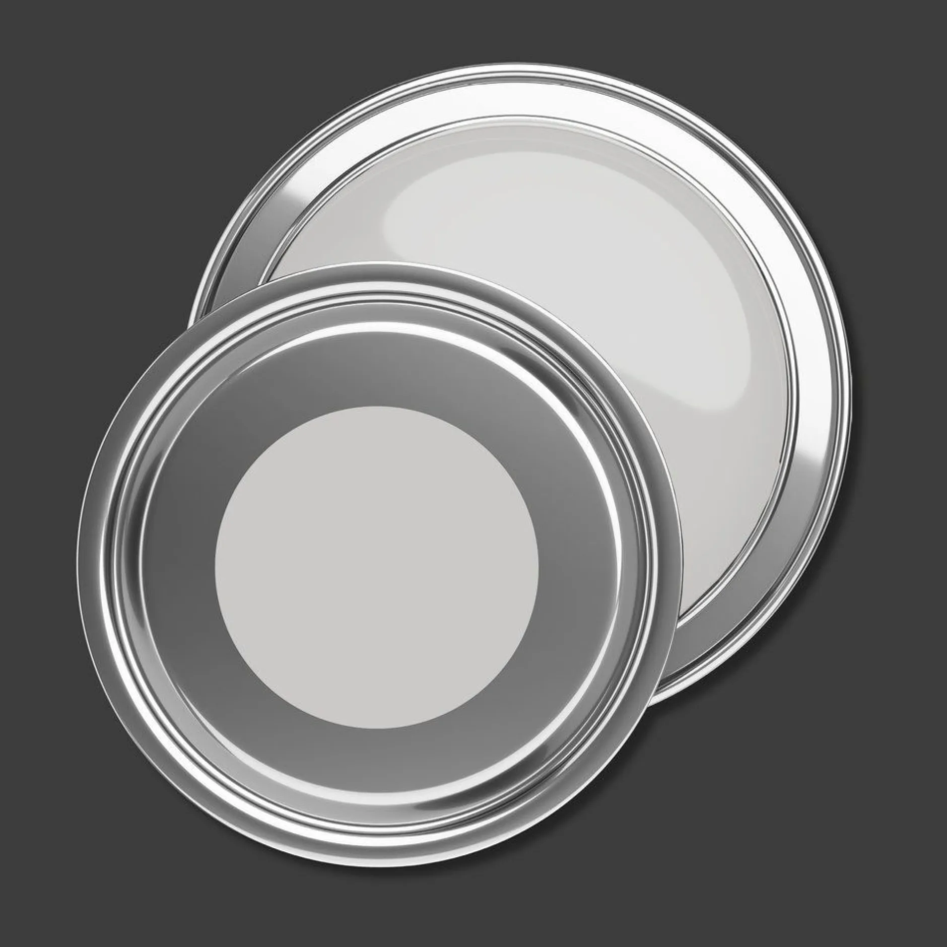 PURO Wandfarbe Grau "Creamy Grey" DD125761 1 l