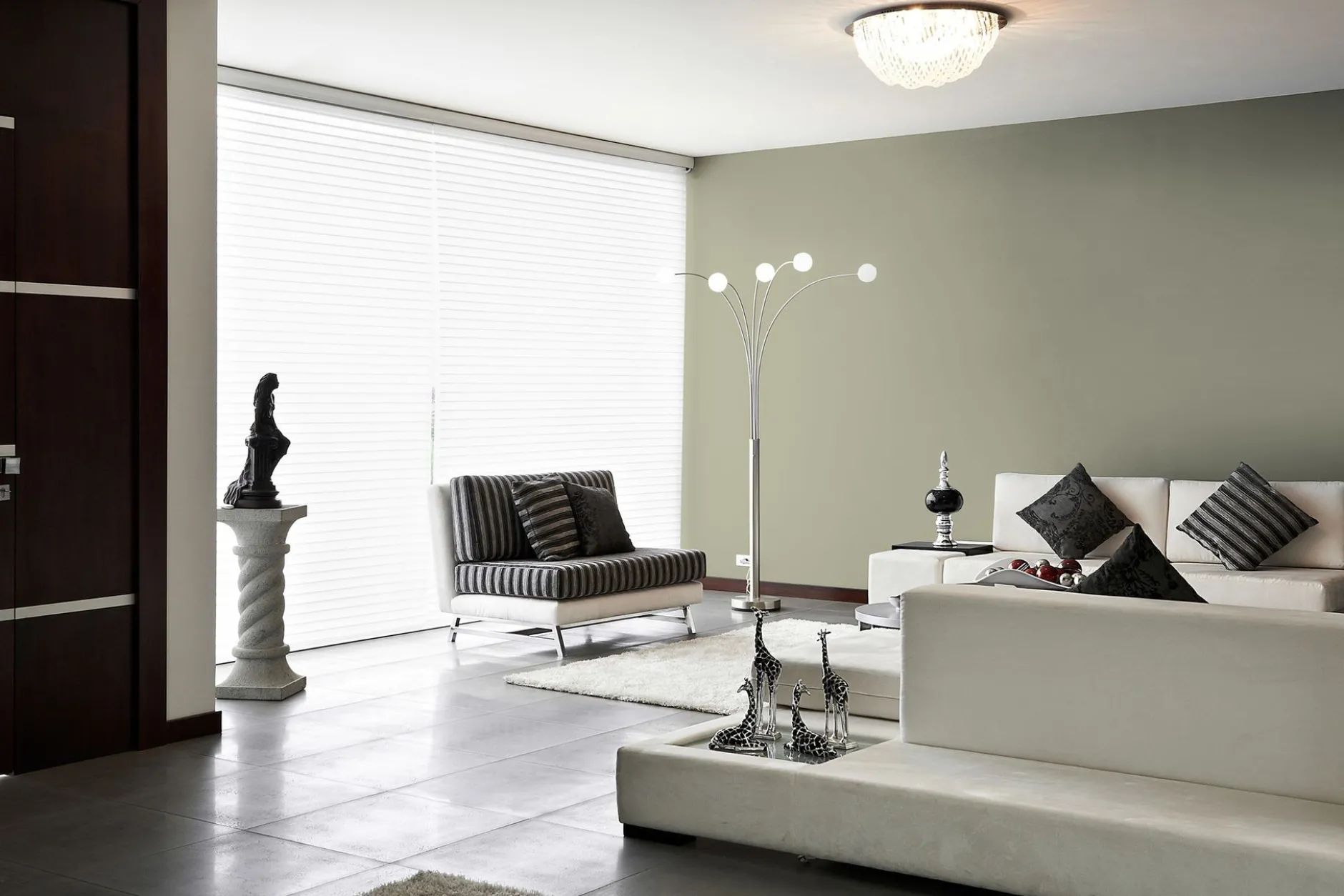 PURO Wandfarbe Grün "Gentle Lime" DD125995 1 l
