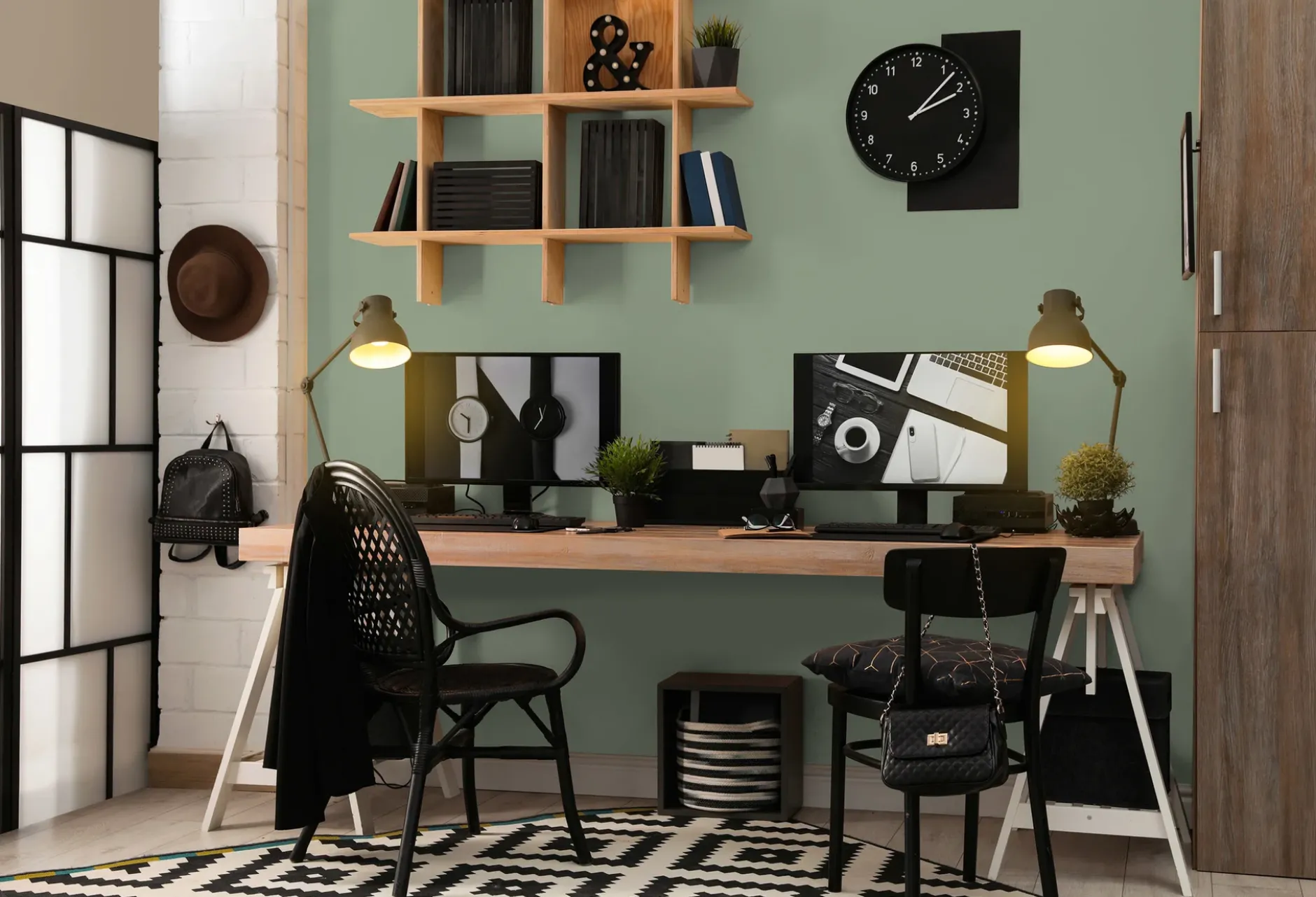 PURO Wandfarbe Grün "Sage Green" DD125962 1 l