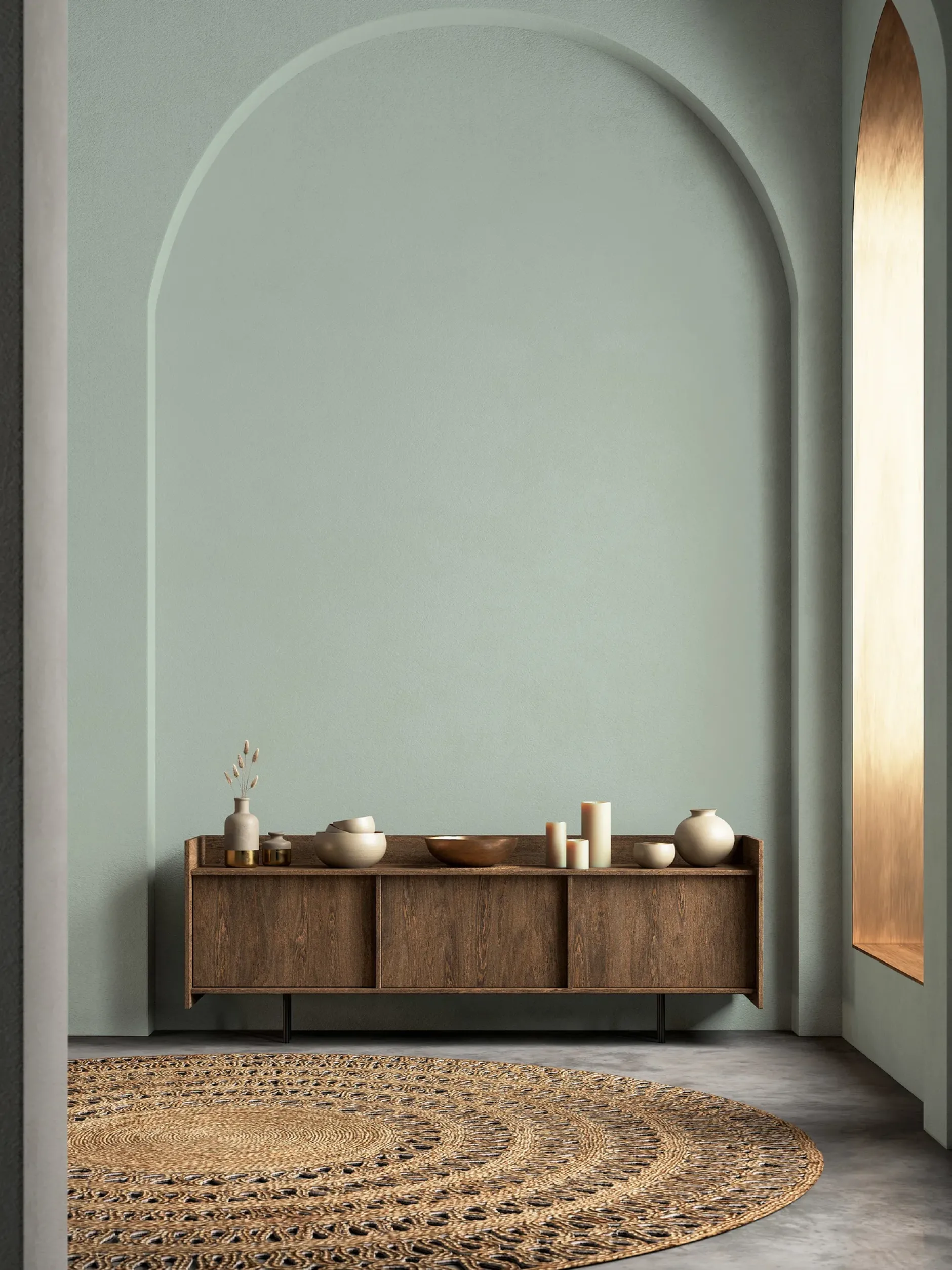 PURO Wandfarbe Grün "Soft Green" DD125920 1 l