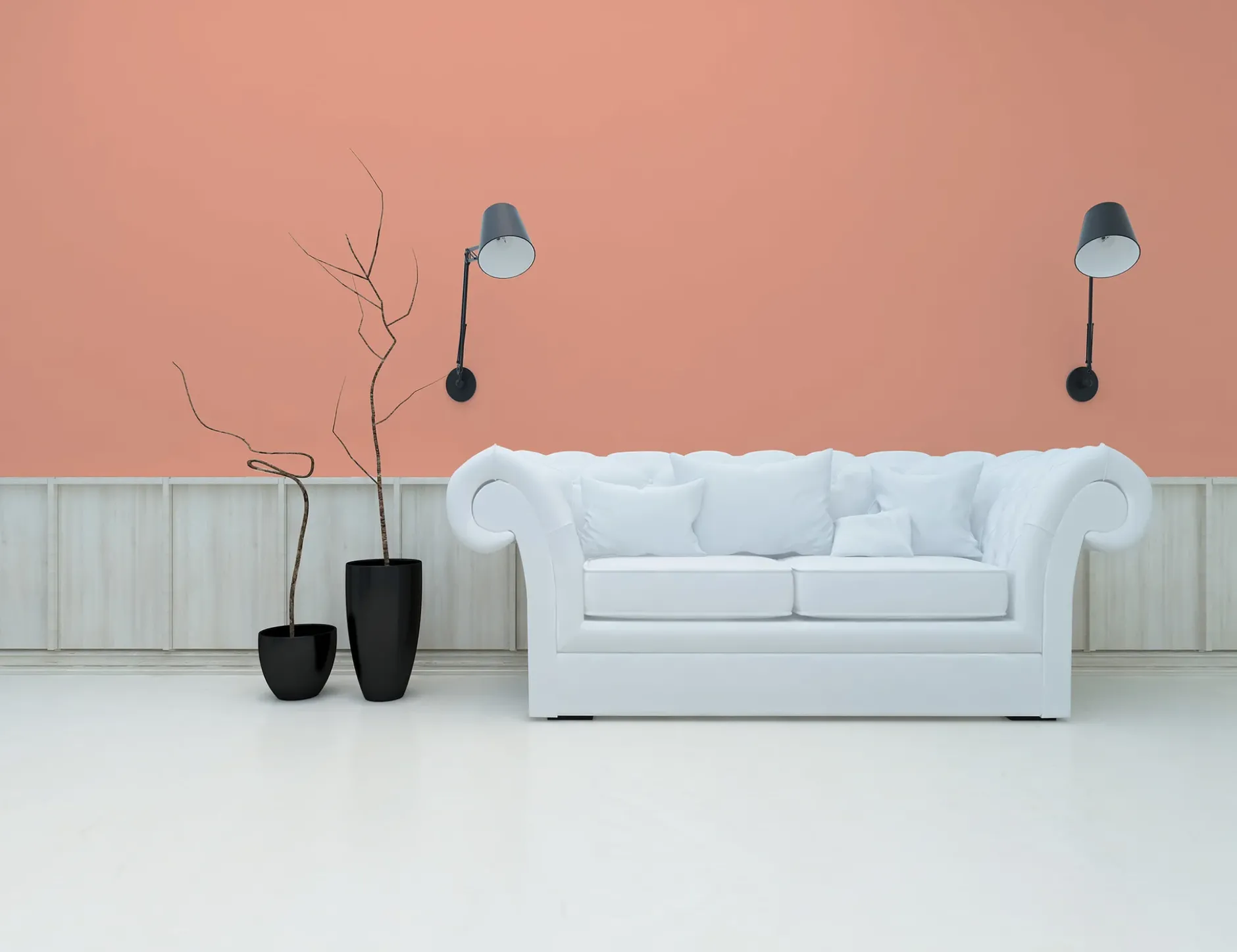 PURO Wandfarbe Rosa "Diverse Apricot" DD126181 1 l