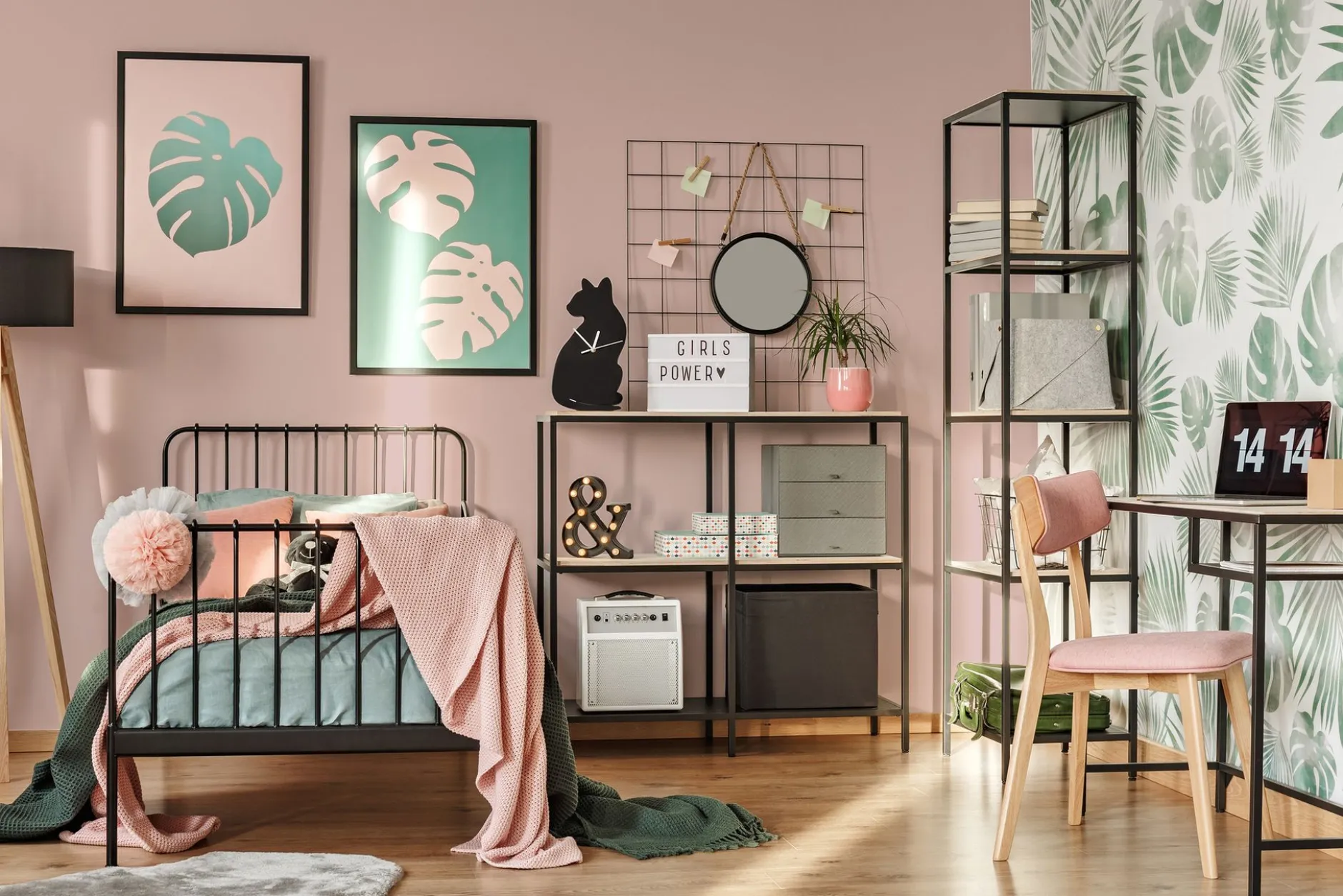 PURO Wandfarbe Rosa "Rosy Beige" DD125854 1 l