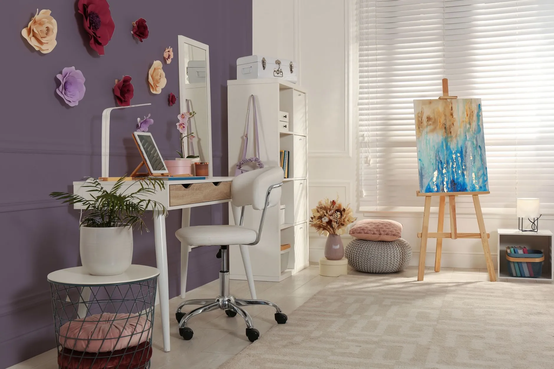 PURO Wandfarbe Violett "Simple Mauve" DD125779 1 l