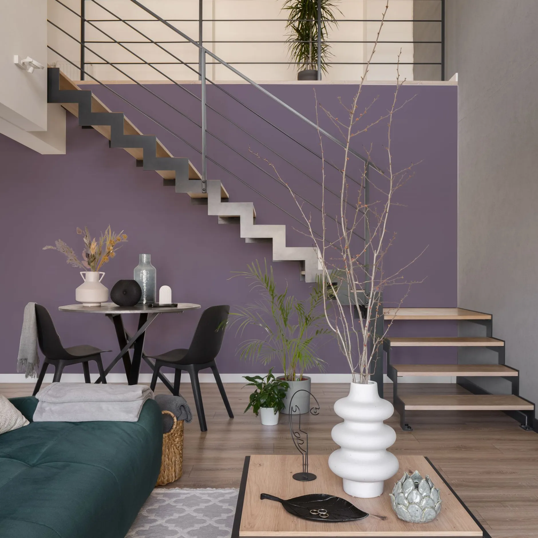PURO Wandfarbe Violett "Simple Mauve" DD125779 1 l