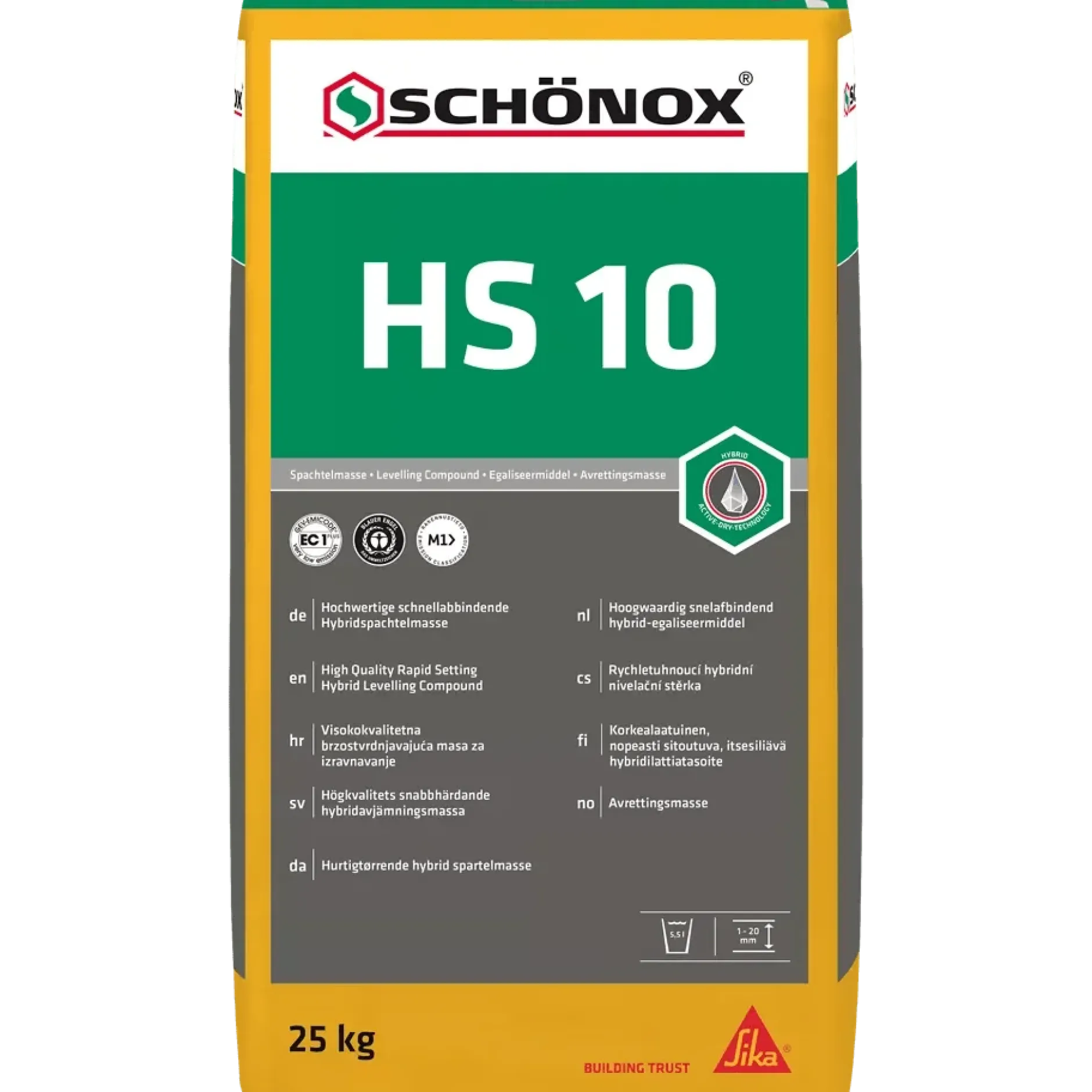 SCHÖNOX® HS 10 25 kg