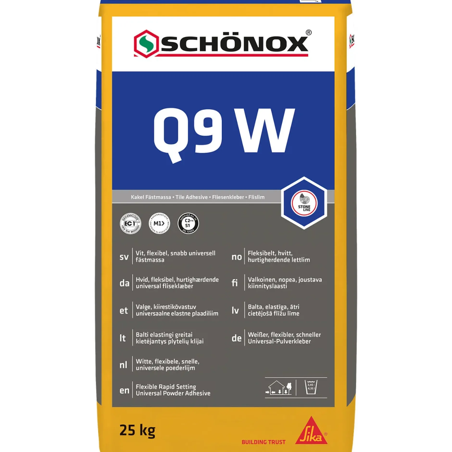 SCHÖNOX® Q9 W 25 kg