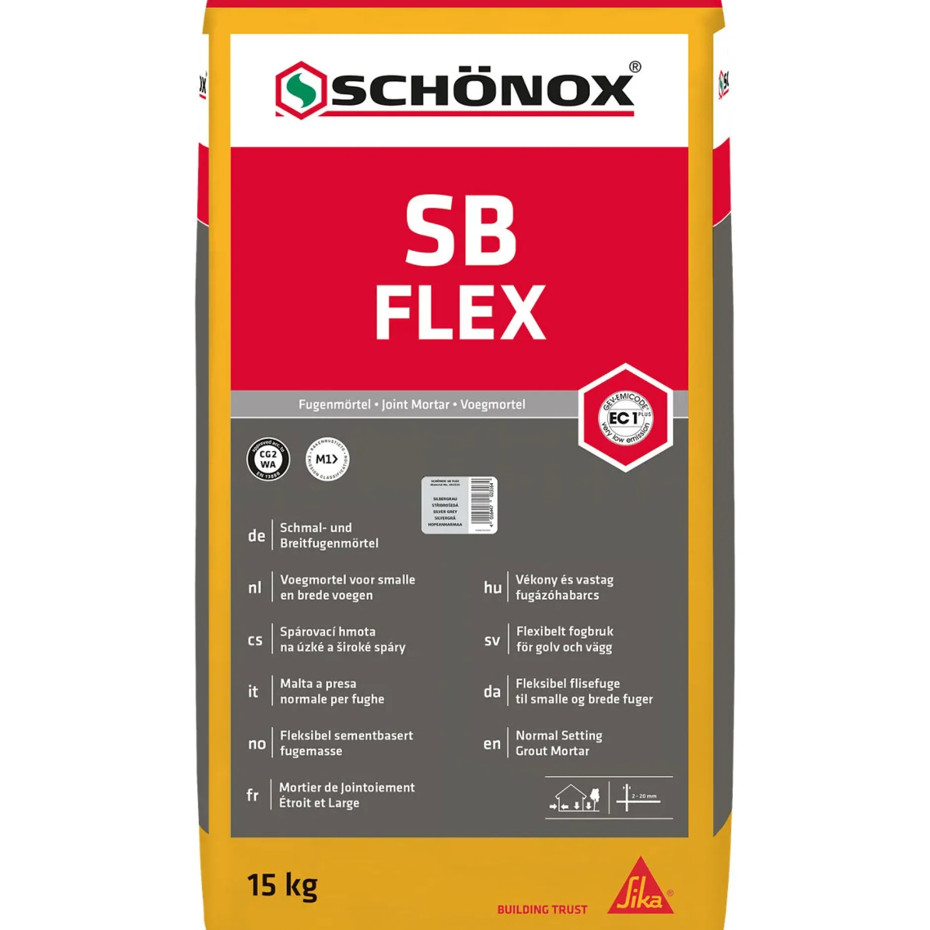 SCHÖNOX® SB FLEX manhattan 15 kg