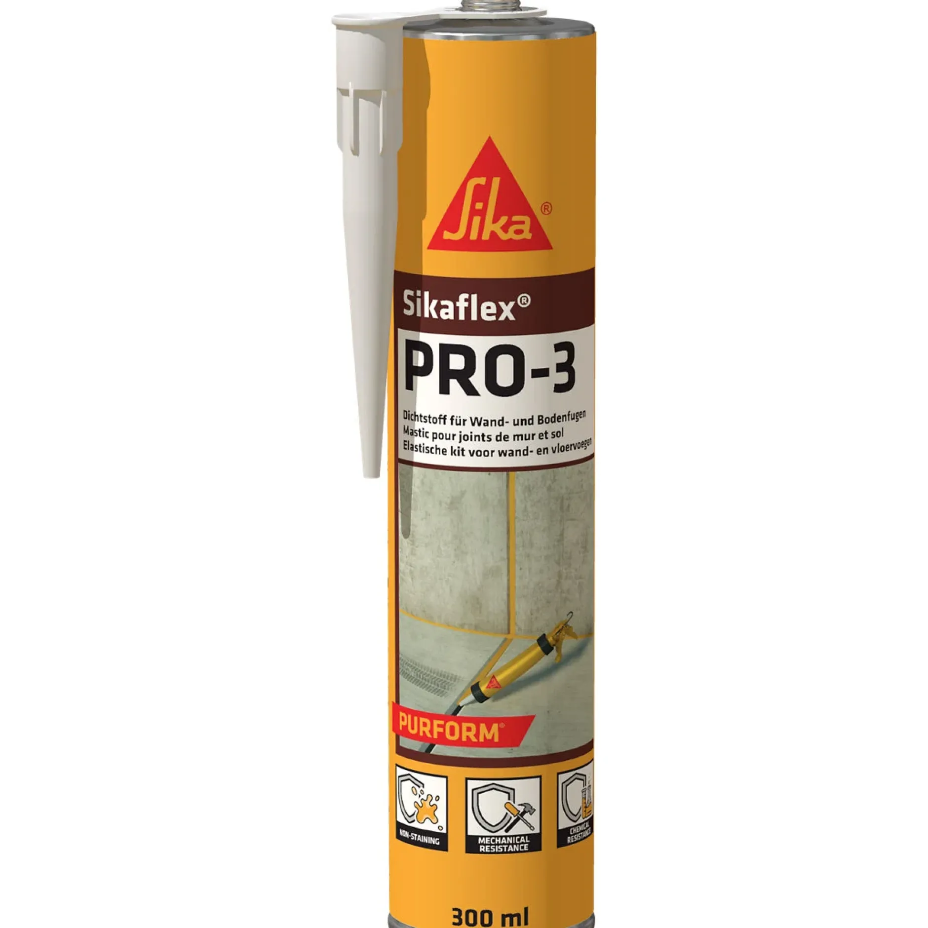 Sikaflex® PRO-3 Purform® kieselgrau 300 ml