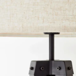 Stehleuchte Jack - Textil Braun