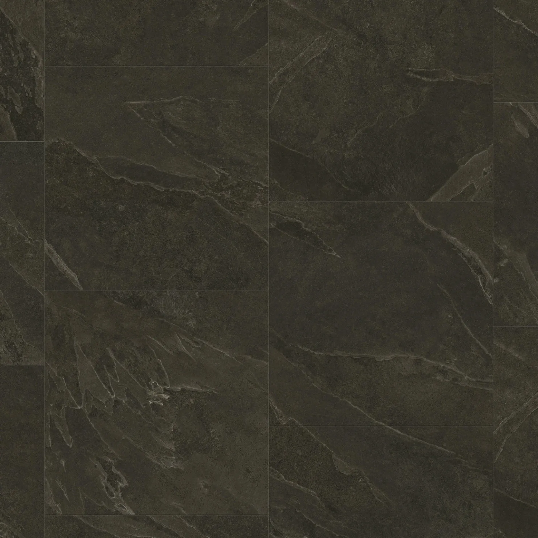 Tarkett ID Inspiration 55 NATURALS Vinylfliese Liguria Slate - Black - schwarz 24518067