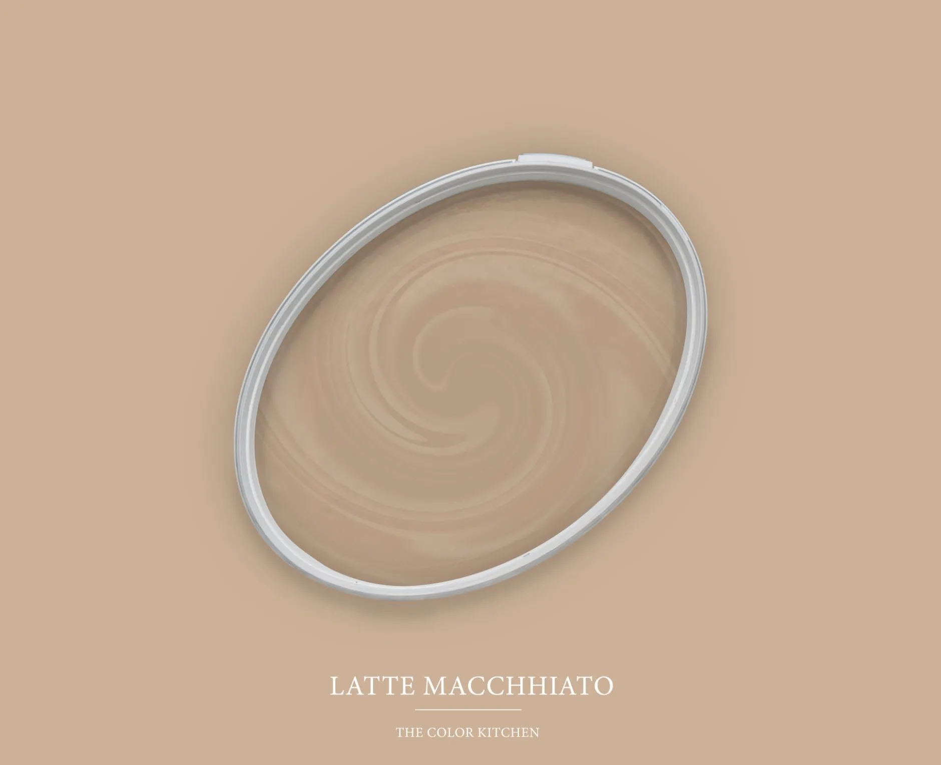 The Color Kitchen Wandfarbe Braun "Latte Macchhiato" TCK6010 2,5 l