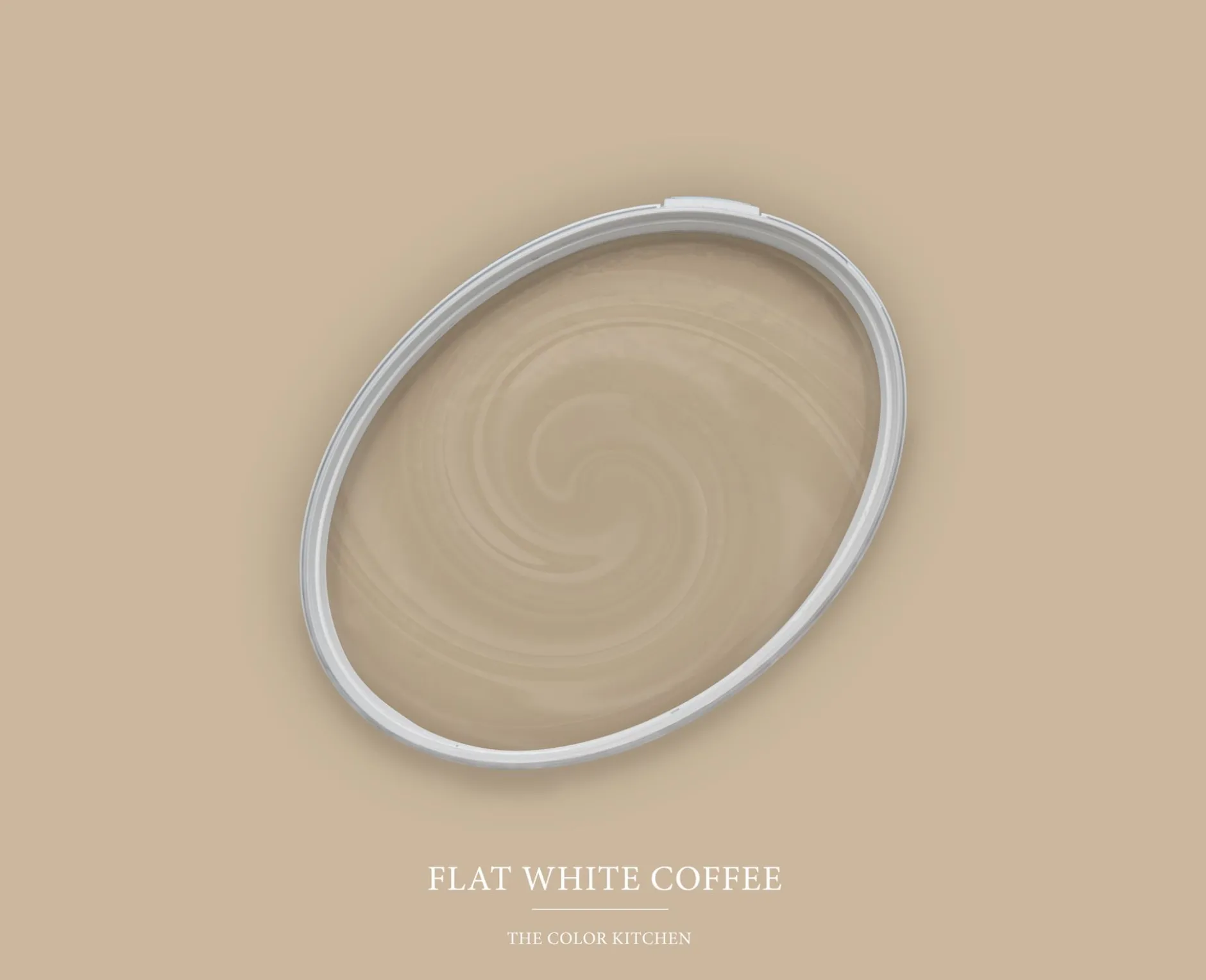The Color Kitchen Wandfarbe Beige "Flat White Coffee" TCK6002 2,5 l