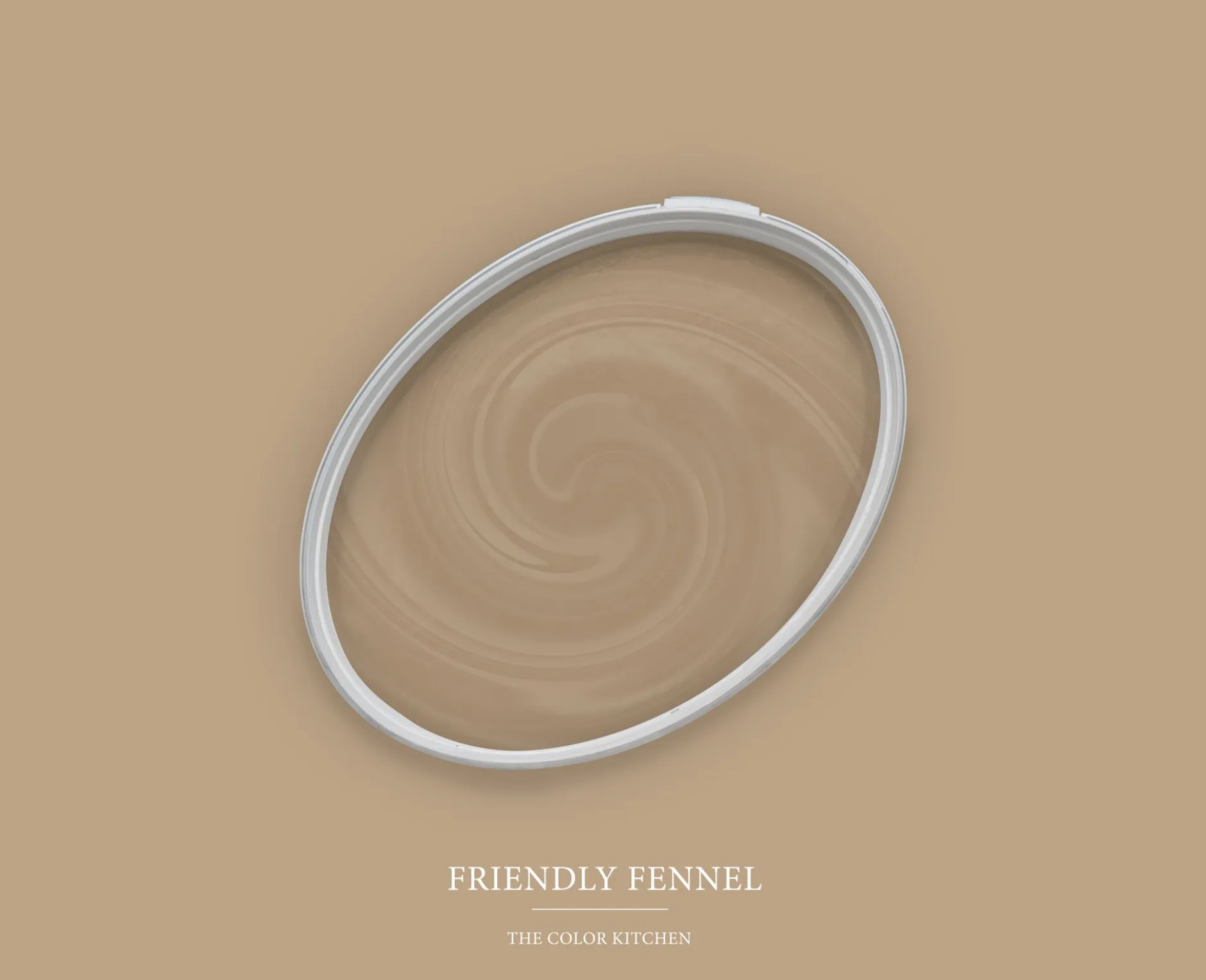 The Color Kitchen Wandfarbe Braun "Friendly Fennel" TCK6005 2,5 l