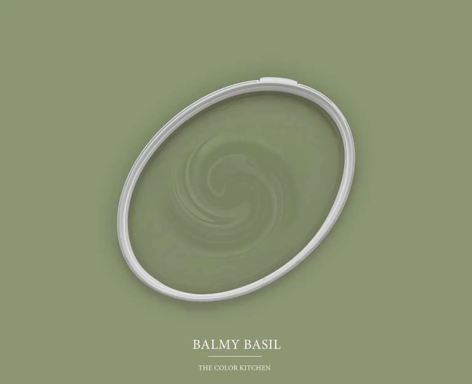 The Color Kitchen Wandfarbe Grün "Balmy Basil" TCK4002 2,5 l