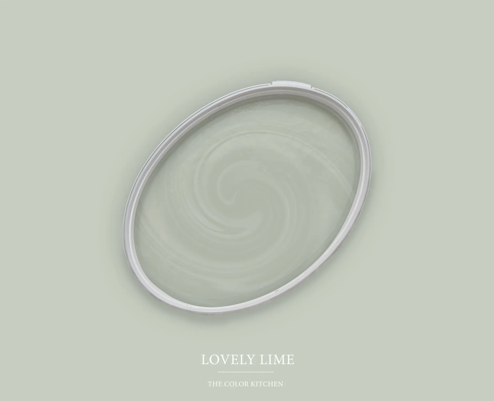 The Color Kitchen Wandfarbe Grün "Lovely Lime" TCK4003 2,5 l