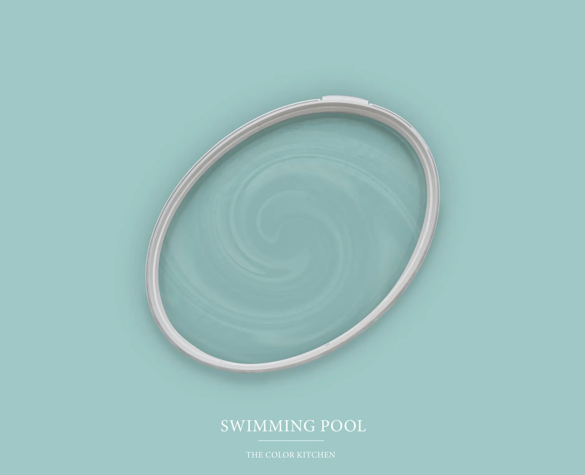 The Color Kitchen Wandfarbe Grün "Swimming Pool" TCK3007 2,5 l