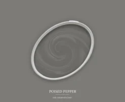 The Color Kitchen Wandfarbe Grau "Poised Pepper" TCK1013 2,5 l