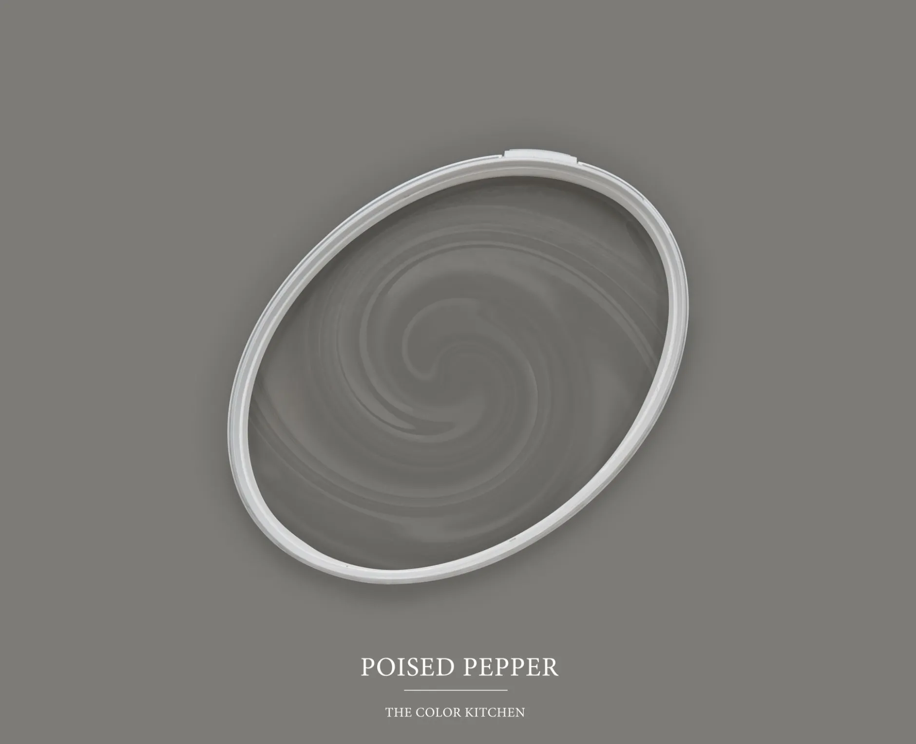 The Color Kitchen Wandfarbe Grau "Poised Pepper" TCK1013 2,5 l