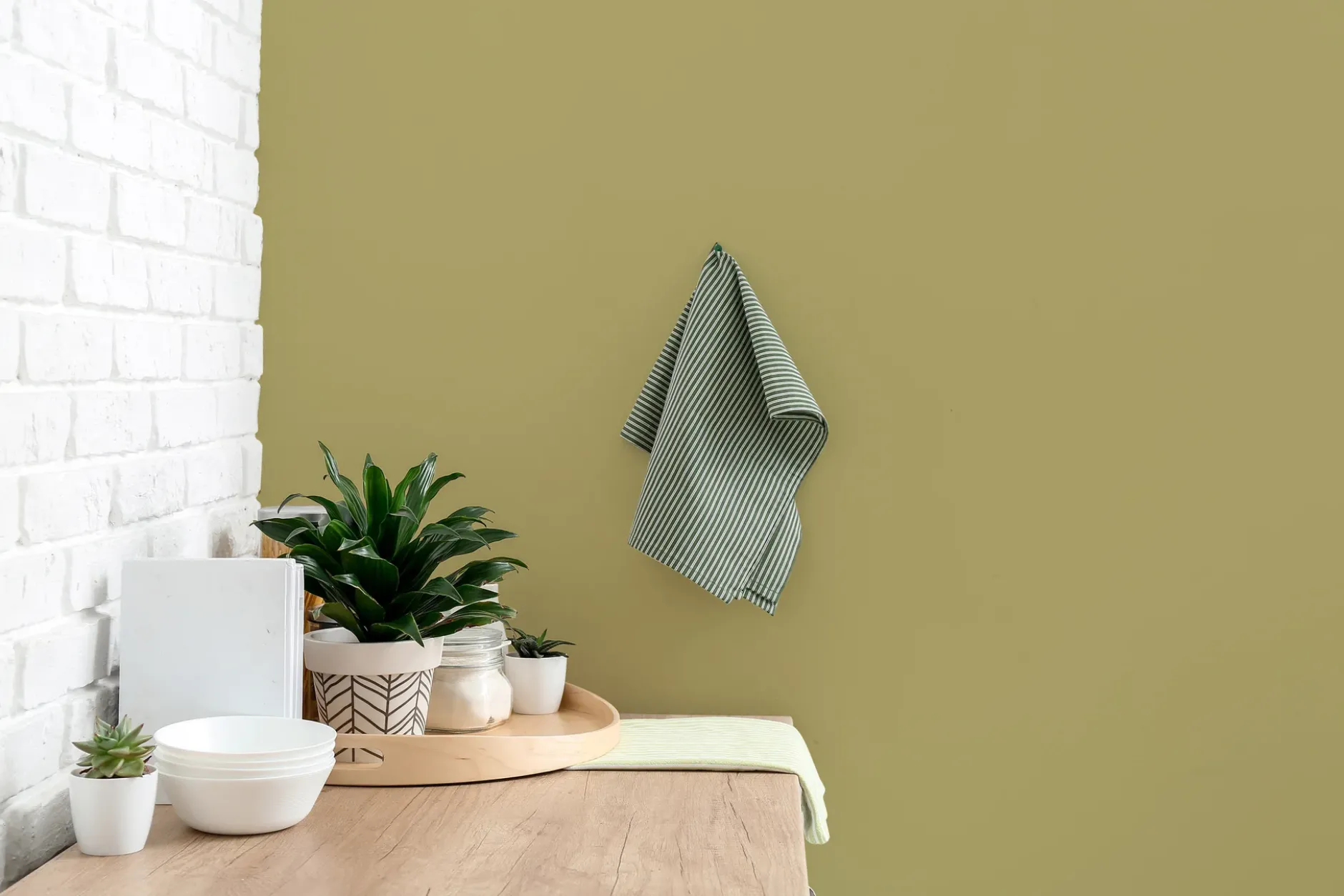 The Color Kitchen Wandfarbe Grün "Hot Peppers" TCK4011 2,5 l