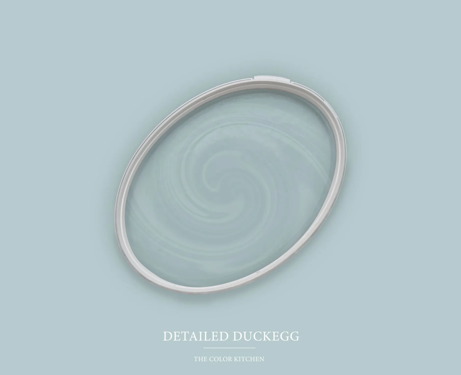 The Color Kitchen Wandfarbe Grün "Detailed Duckegg" TCK3001 2,5 l
