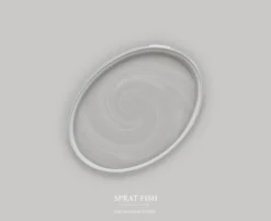 The Color Kitchen Wandfarbe Grau "Sprat Fish" TCK1009 2,5 l