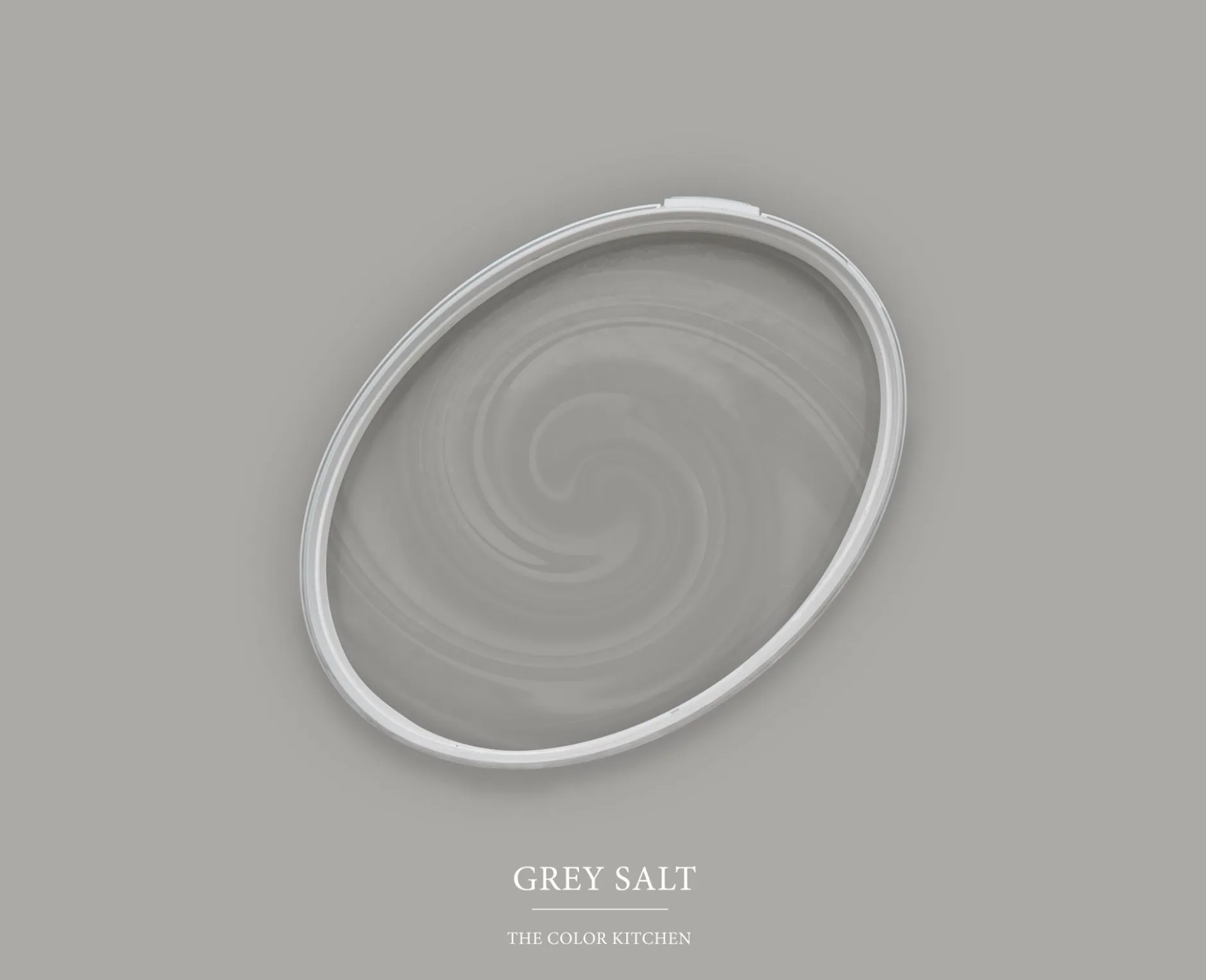 The Color Kitchen Wandfarbe Grau "Grey Salt" TCK1010 2,5 l